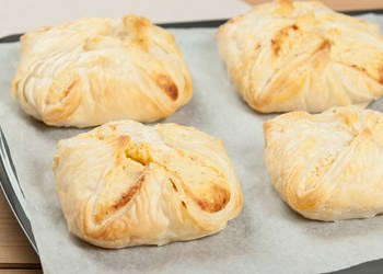 Monkfish En Croute with a Lemon Butter Sauce