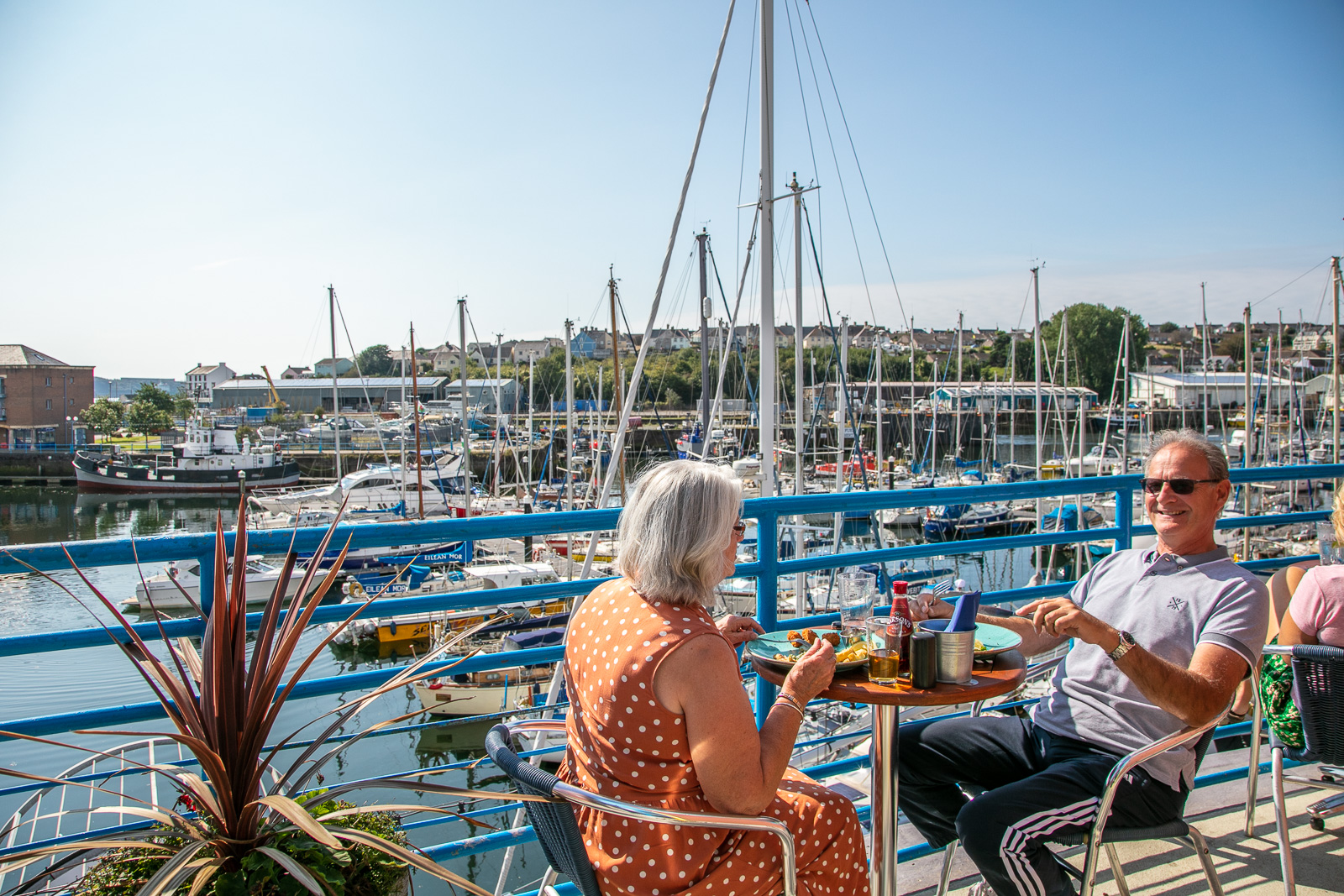 Couple at Milford Waterfront