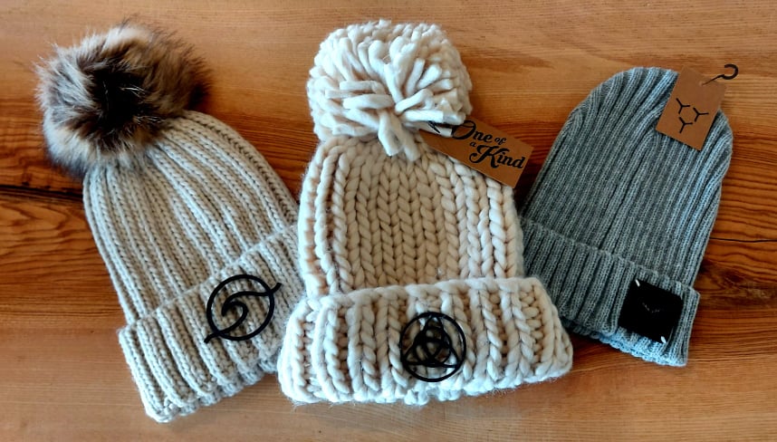 Bobble hats for sale at CUB3D