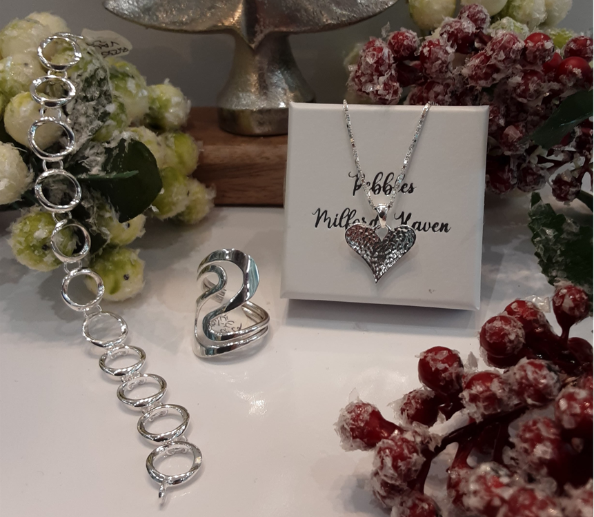 Jewellery for sale at Pebbles