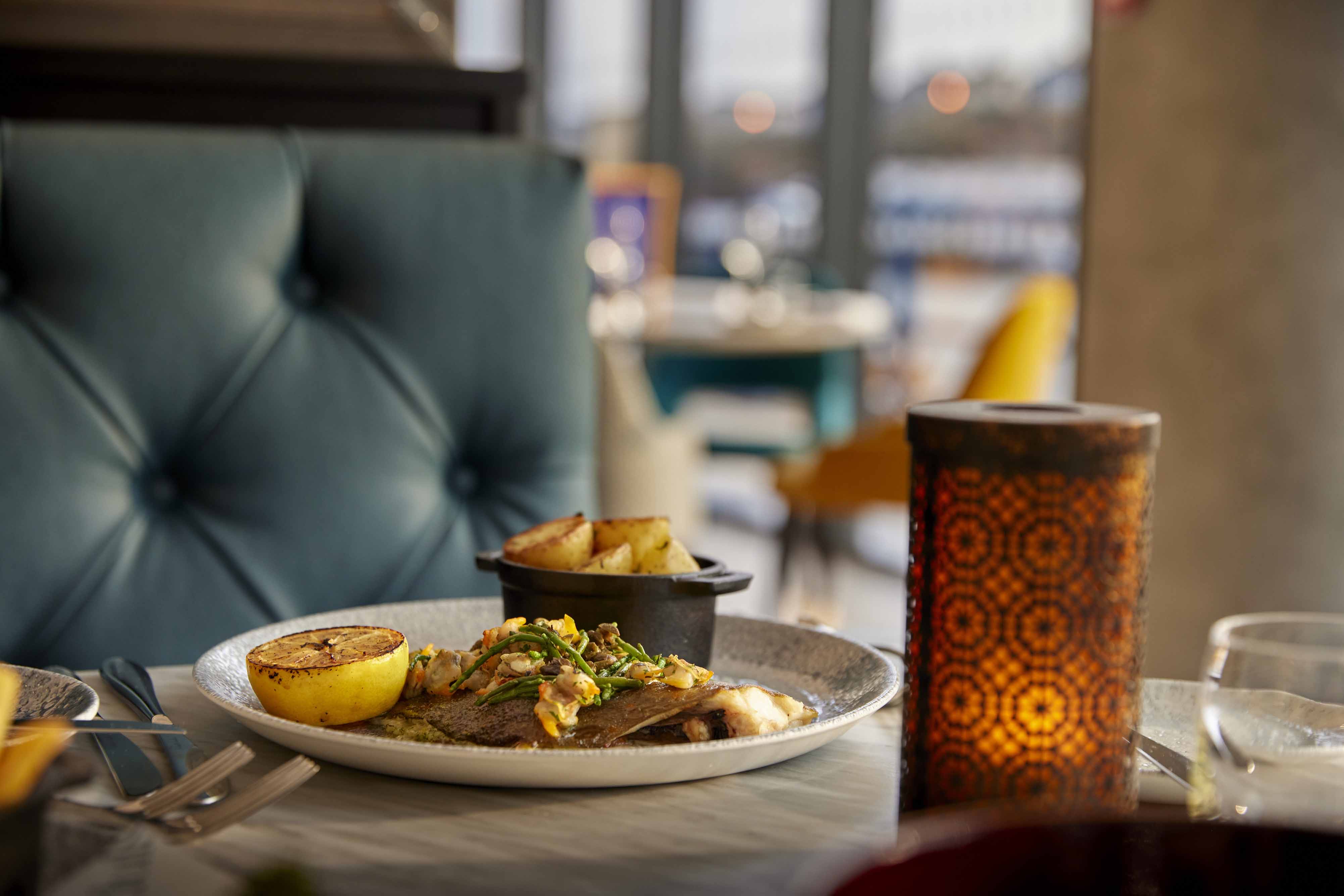 Food served at dulse restaurant