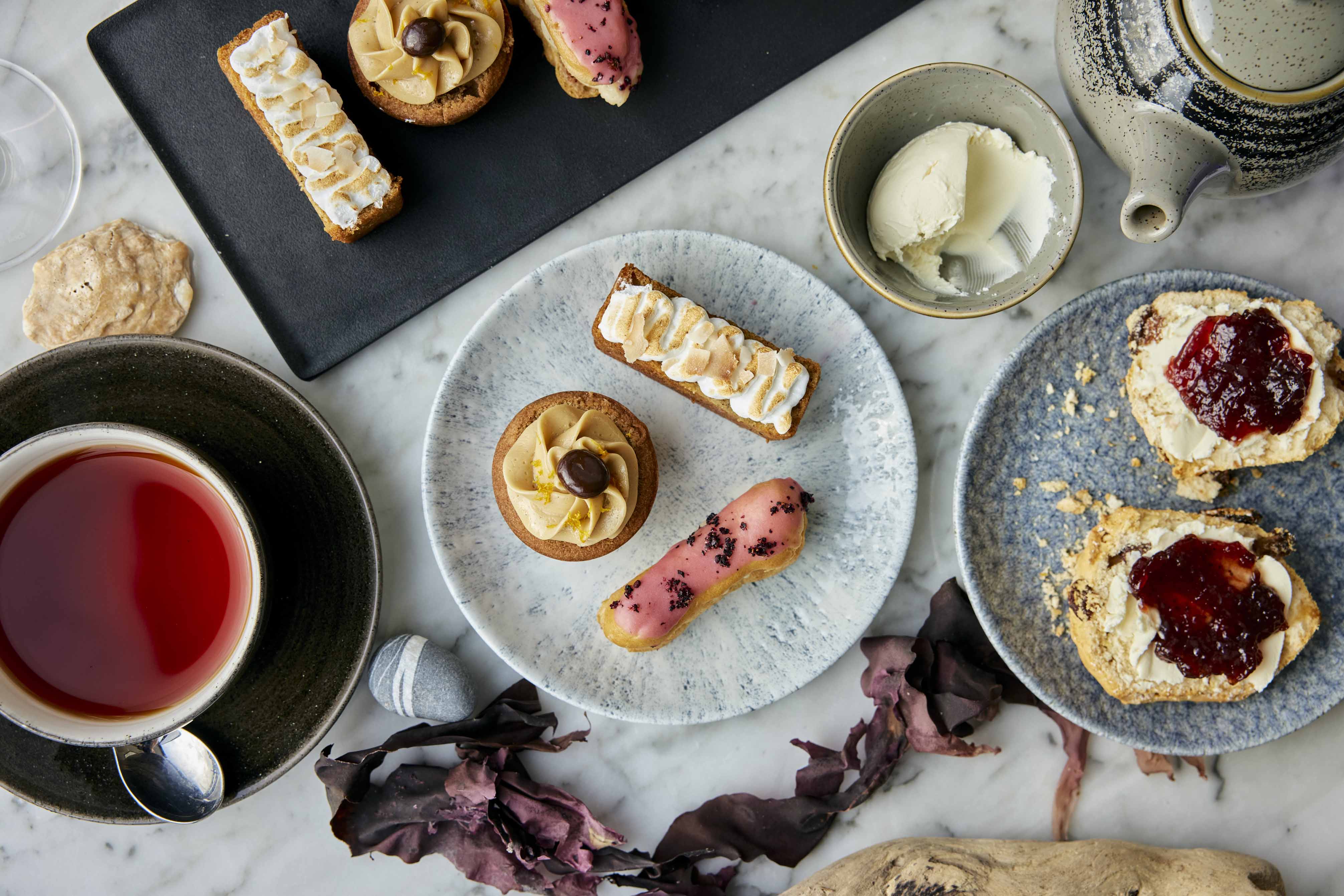 Afternoon tea at dulse in Milford Haven