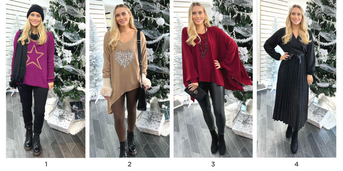 Christmas outfit ideas at Boobaloo Boutique