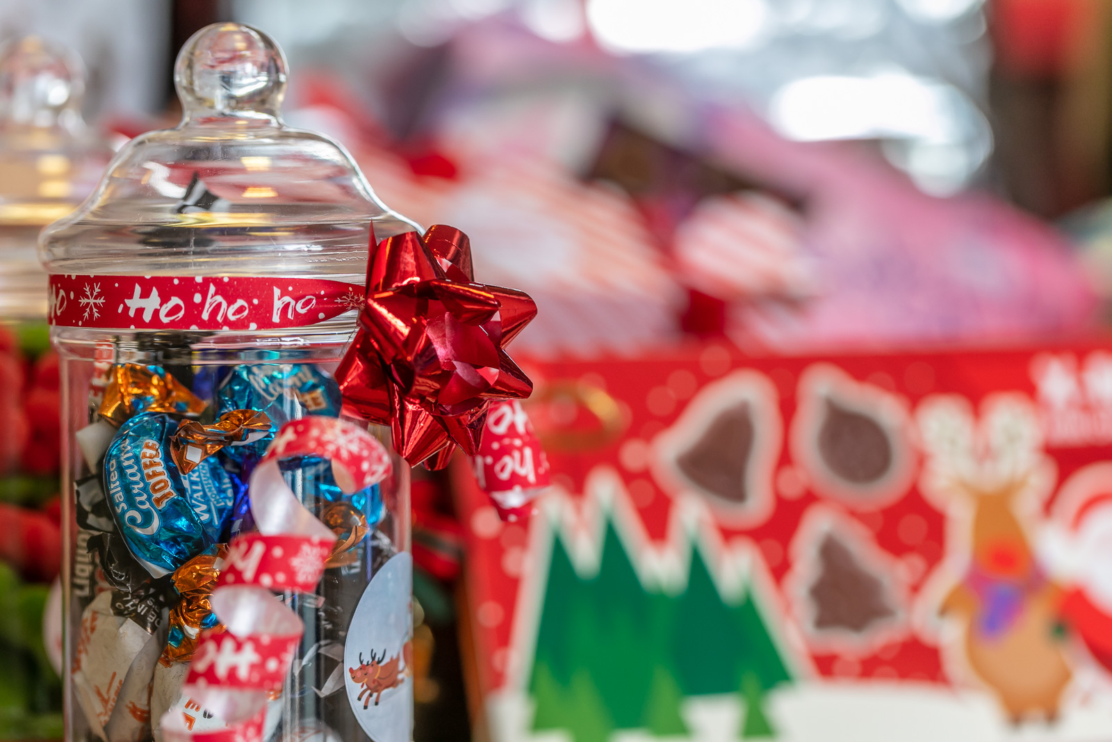 Christmas sweets at Scott's Sweet Shop