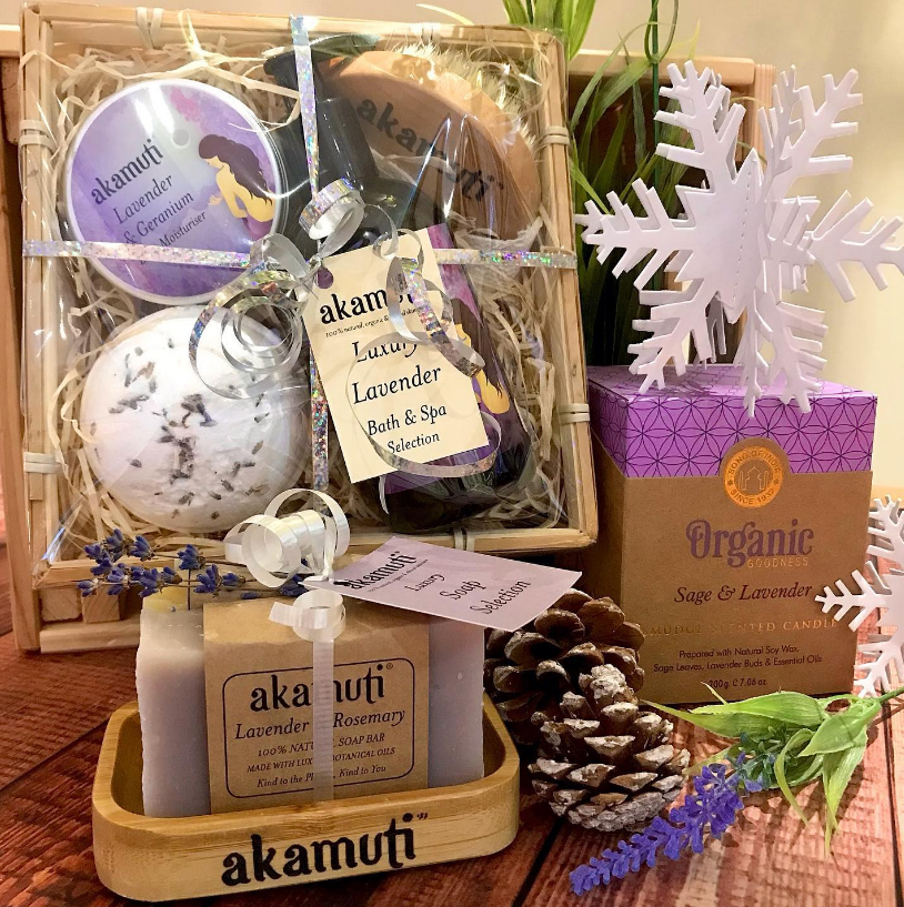 Akamuti Luxury Lavender Bath & Spa Selection (£25)