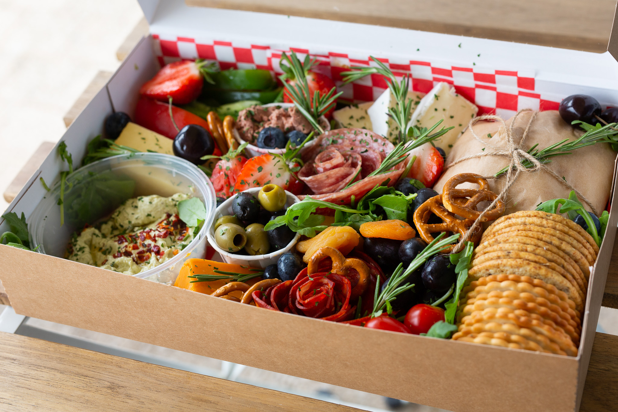 Graze box at The Cheesy Cow