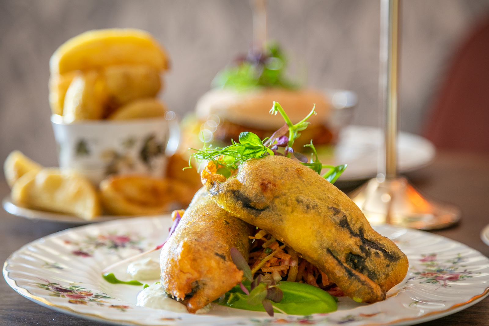 Vegan dishes at Madison's Bar & Restaurant