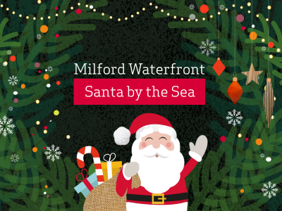 Santa by the Sea