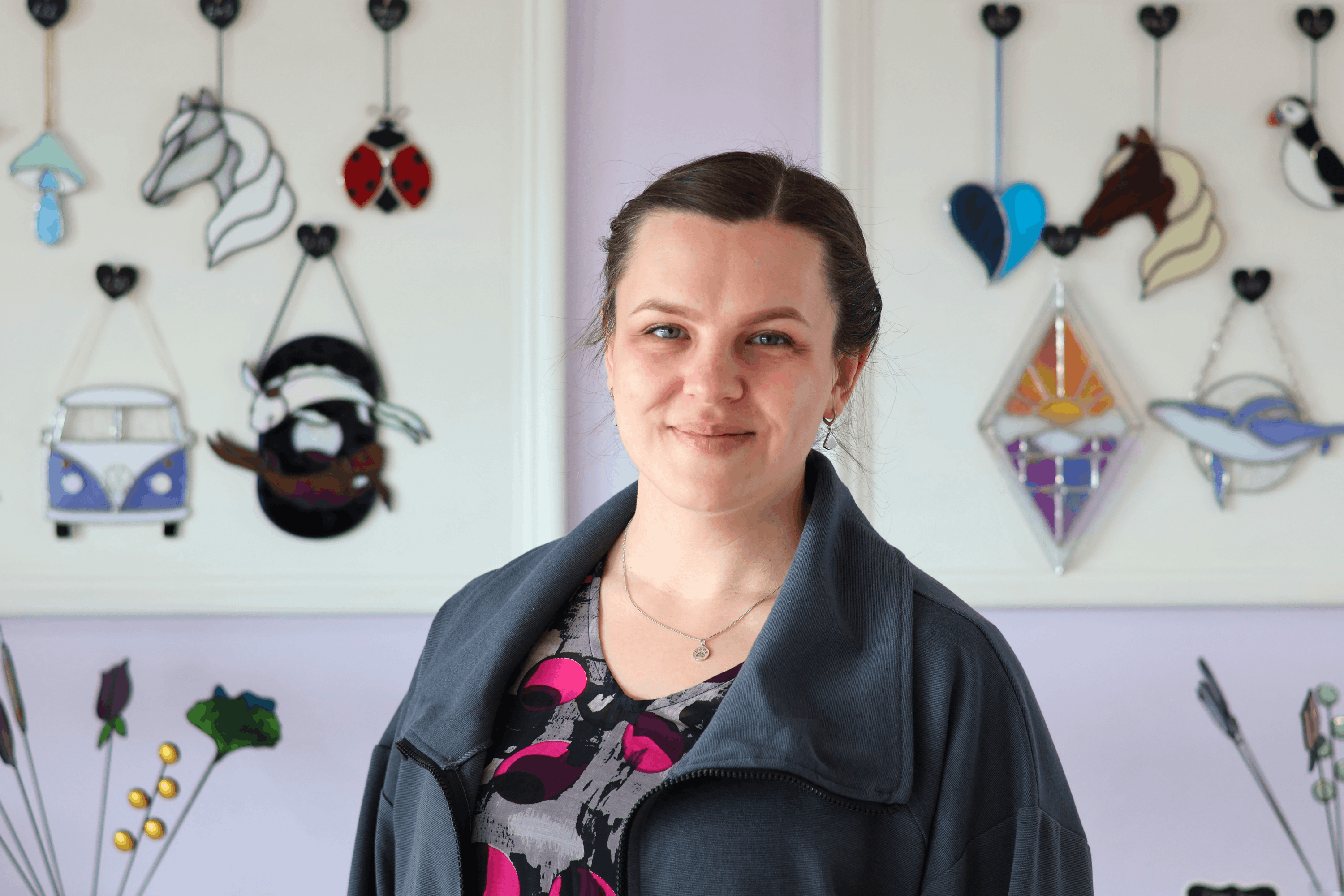 Rhiannon Thomas, owner of Aurora Artisan Crafts